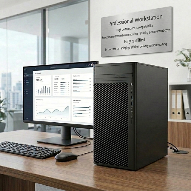 Hot Sale Original Workstation Precision H3630 5U Intel I3-9100 4GB RAM 1TB HDD 300W Power Stock Desktop Laptop Tower Server