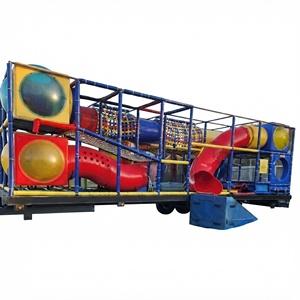 Remorque <span class=keywords><strong>de</strong></span> jeu mobile robuste pour enfants - Aire <span class=keywords><strong>de</strong></span> jeux portable sur roues - Équipement <span class=keywords><strong>de</strong></span> jeu intérieur commercial pour événements et entreprises - Product Image 1