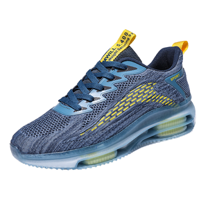 Baskets de sport décontractées pour femmes, respirantes, basses, en cuir et maille souple, à lacets, avec plateforme, chaussures de marche, semelle intermédiaire en caoutchouc antistatique - Product Image 4