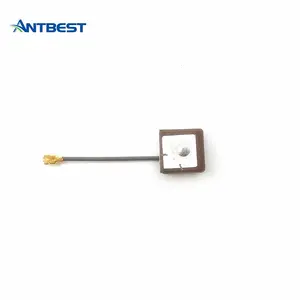 GPS Glonass Internal Active Ceramic Patch Antenna With 1.13 Cable UFL IPEX Connector