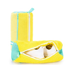 Padded Cotton <b>Hamper</b> Machine-Friendly Laundry Bag with Drying Function Shoes Protector Fluffy Fibers for Wash Bag Net Laundry - Product Image 1