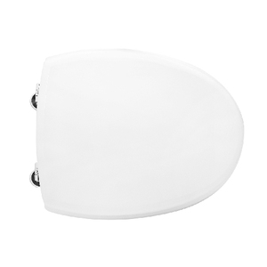 Asiento de inodoro para Hatria Cannes 2 Shape 4 WC, blanco, con bisagras pasantes - Product Image 1