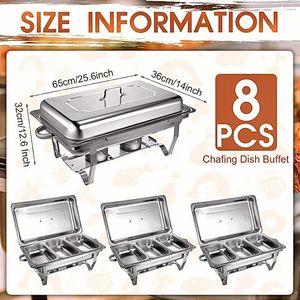 Piring logam elegan, <span class=keywords><strong>Set</strong></span> prasmanan sisi gulung emas dan perak elegan kelas atas untuk pesta - Product Image 6