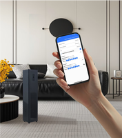Diffuseur d'huiles essentielles électrique professionnel en métal 1000 ml pour la maison et l'hôtel, système de parfumation