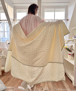 Nouvelle couverture en gaze double couche 100% coton, <span class=keywords><strong>fine</strong></span> et rafraîchissante pour l'été, pour enfants, en pur coton, pour climatisation, motif dessin animé et anime - Product Image 6