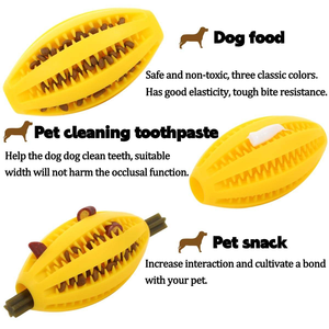 Factory Custom BPA-Free Natural Rubber Tough Durable Interactive Pet <b>Dog</b> Chew <b>Ball</b> Toy for Aggressive Chewers - Product Image 6