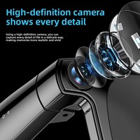 Lunettes caméra intelligentes IA : Traduction en temps réel, reconnaissance d'objets, enregistrement photo et vidéo HD, musique sans fil, appels téléphoniques mains libres