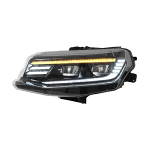 Farol para chevrolet camaro lt ss rs zl1 ls 2016-2018, sistema de iluminação automotiva