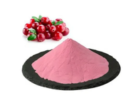 Supplément de poudre de jus de fruit de canneberge de catégorie comestible riche en extrait d'anthocyanine