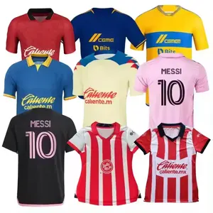 Camiseta de fútbol para mujer del Club de México, camiseta de fútbol estilo Dama