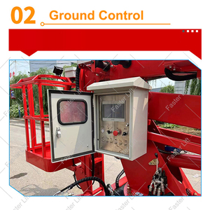 Nacelle hydraulique articulée de levage de flèche de voie de <span class=keywords><strong>prix</strong></span> bas d'usine pour l'Amérique du Nord avec le système dépisté - Product Image 6