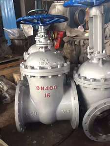 วาล์วประตูเหล็ก PN25 แบบลิ่ม พร้อมหน้าแปลน วัสดุ WCB ขนาด DN500 - Product Image 4