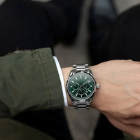 Logo personnalisé 50PCS en acier inoxydable 316L 10 atm étanche montre de plongée automatique personnalisée