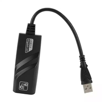 Venta caliente USB 1000Mbps Adaptador Ethernet Tarjeta de red USB 3,0 a RJ45 Lan Gigabit Internet para computadora portátil de escritorio