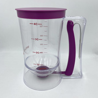 Distributeur de pâte à crêpes Early Riser 900 ml pour Cupcake Biscuit Cake Muffin Distributeur de tasse à mesurer