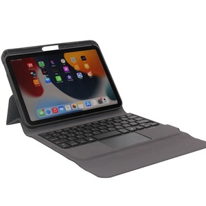 Pour iPad Mini 6th 6 Génération 2021 <span class=keywords><strong>Folio</strong></span> Tactile clavier Cas avec Trackpad RGB Rétro-Éclairé Fente Pour Crayon En Cuir teclado clavier Cas - Product Image 1