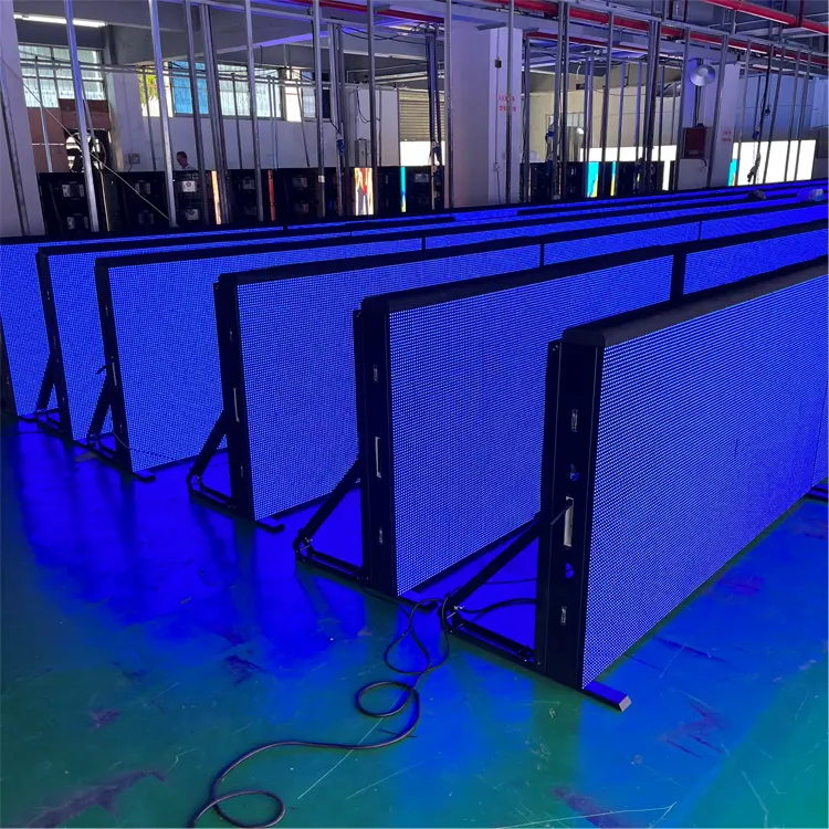 LEADLED Outdoor Sports Hd P6.67 P8 P10 Soccer Football Stadium Fence Led Advertising Panel Perimeter Boards Led Screen Display