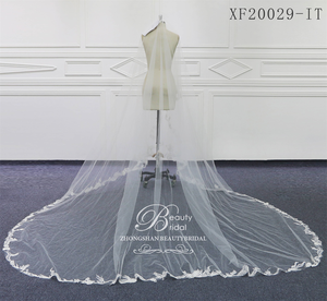 Voile de mariée en <span class=keywords><strong>dentelle</strong></span>, nouveau Style, longs accessoires de mariage, voile de mariée en <span class=keywords><strong>dentelle</strong></span> de 3 mètres - Product Image 3