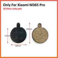 2 Piezas de Pastillas de Freno para Rueda Trasera, Placas de Fricción para Rueda Trasera para Xiaomi M365 PRO/PRO2, Repuestos de Freno para Scooter