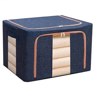 Boîte de rangement pliable en tissu pour vêtements, organisateur de tiroir pliable pour la maison, en promotion - Product Image 2