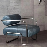 Meubles de salon modernes, canapé rembourré, chaise de loisirs, Design de cadre en bois, chaise de lecture relaxante, chaises d'accent en velours