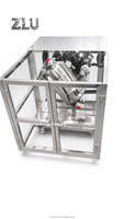 Mélangeur planétaire ZLU avec moteur AC et engrenages, capacité 10L, mouvement multidirectionnel 3D, machine de mélange pour la transformation des aliments et des poudres