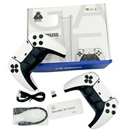 Nouvelle console de jeu d'arcade M15 pour deux joueurs avec manettes sans fil 2.4G, mémoire 64 Go/128 Go, sortie HD, machine de jeu de combat nostalgique
