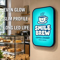 Letrero Luminoso LED Personalizado de Doble Cara para Montaje en Pared Exterior, Logotipo para Negocios, Letrero Luminoso LED con Forma Personalizada