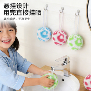 Multi Purpose Cleaning Ball Sponge For Bathroom Toilet Sink Tile Wall Hangable Storage - Product Image 4