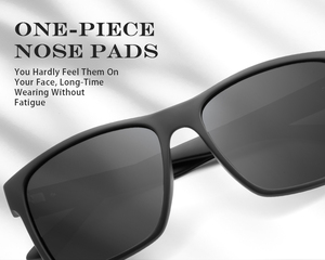 KAPVOE Fashion Polarized <strong>Tac</strong> Lens HD Comfortable <strong>Skin</strong>-Friendly Sports Glasses 100% UV400 Protection Outdoor Sunglasses - Product Image 5