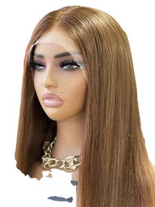 อายช็อคโกแลตสีน้ำตาลเข้ม13X5ใหม่วิกผมลูกไม้แท้ #4วิกผมตรง HD สีน้ำตาลเข้มสำหรับผู้หญิงความหนาแน่น400% - Product Image 6