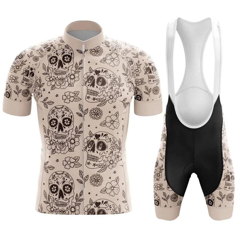 Cross-border khaki cycling suit