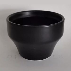 Tazas y Cuencos de Porcelana Blancos y Negros de 200 ml, Aptos para Lavavajillas, Reutilizables, para Degustación de Café - Product Image 4
