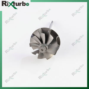 Arbre de turbo et roue de turbo Rixturbo GTB2260VK 758351-0013 11657794260 11652414328 pour <span class=keywords><strong>BMW</strong></span> 525D 530D <span class=keywords><strong>730D</strong></span> E60 E61 <span class=keywords><strong>E65</strong></span> 3.0D M57N2 - Product Image 2