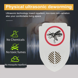Répulsif anti-moustiques électronique à ultrasons Ménage Bureau à domicile Répulsif à insectes antiparasitaire portable - Product Image 4