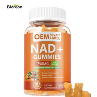 OEM Hoge Kwaliteit NAD Supplement NAD Gummies Nicotinamide Riboside Resveratrol 900mg voor Mannen en Vrouwen