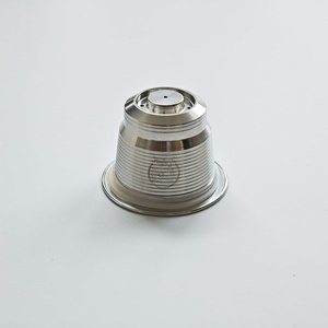 Capsules de café réutilisables en acier inoxydable prêtes à être expédiées, compatibles avec <span class=keywords><strong>Nespresso</strong></span>, 15 ml, capsules de café vides - Product Image 5