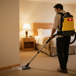 TJ-5S Industrial Strength Backpack <strong>Vacuum</strong> Cleaner 5L Dust Tank Cordless Shoulder <strong>Vacuum</strong> <strong>for</strong> <strong>Stair</strong> Cleaning <strong>Vacuum</strong> - Product Image 3