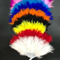 Parada carnaval suprimentos vintage dança avestruz casamento marabou ventilador de pena