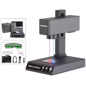 Graveur laser <span class=keywords><strong>MR</strong></span>.CARVE M4 Machine de découpe laser de gravure 5W/10W/2W DIY grande taille PC APP contrôle pour bois métal pierre papier - Product Image 6