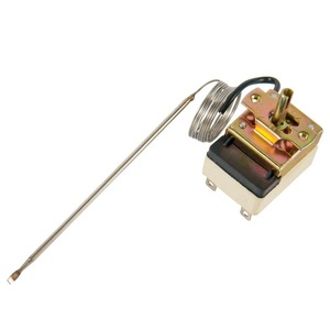 Interrupteur thermostat capillaire Retekool avec bouton, pour <span class=keywords><strong>friteuse</strong></span> <span class=keywords><strong>à</strong></span> air électrique <span class=keywords><strong>à</strong></span> haute température, usage domestique et extérieur, pièces de congélateur - Product Image 1
