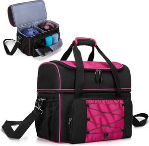 brunswick Stylish Bowling <b>Rolling</b> <b>Bag</b> Bowling <b>Bag</b> with Dedicated Shoe Space Multipurpose Bowling Trolley <b>Bag</b> - Product Image 2