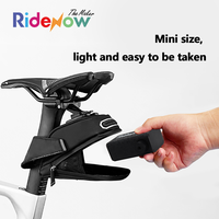 Pompe à air électrique portable RideNow Mini, type C, valve universelle, utilisation en extérieur, VTT, vélos de route, motos, jauge 120 psi, aluminium