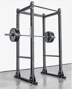 Dinuo gewerbliches Fitness-Mehrleistungs-Rack mit Gewichtheben Hockenpresse-Rack Tauchstation