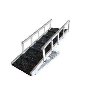 Venta al por mayor de fábrica, accesorios <span class=keywords><strong>para</strong></span> mascotas, madera <span class=keywords><strong>para</strong></span> mascotas, portátil, ajustable, escalada <span class=keywords><strong>para</strong></span> <span class=keywords><strong>perros</strong></span>, <span class=keywords><strong>escalera</strong></span> plegable, suministros de rampa <span class=keywords><strong>para</strong></span> mascotas - Product Image 2