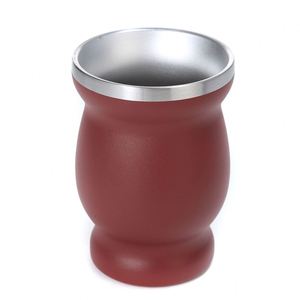 Taza de Mate para Oficina, 8oz, Acero Inoxidable, Diseño Minimalista - Product Image 4