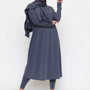 廉价谦虚穆斯林女性泳装 & 沙滩装布基尼泳装3件可持续穆斯林女性泳装2023 - Product Image 4