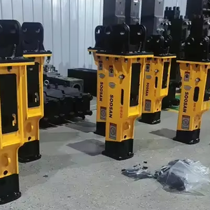 Interruptor hidráulico SB10 Tipo de caja Silencio para miniexcavadoras y MINICARGADORA Bob CAT con 0,8-2,5 toneladas para trabajos de demolición - Product Image 5