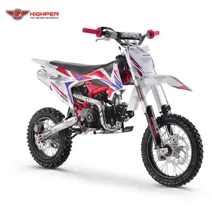 HIGHPER Motocicleta <span class=keywords><strong>Motocross</strong></span> Pitbike <span class=keywords><strong>125cc</strong></span> Démarrage électrique <span class=keywords><strong>à</strong></span> <span class=keywords><strong>vendre</strong></span> - Product Image 1