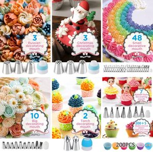 Top Hot Sale 635PCS Cake Nozzles <b>Baking</b> Tools <b>Set</b> Stainless Steel Plastic for Cake Decoration - Product Image 4